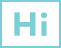 HireLevel Hi logo blue square