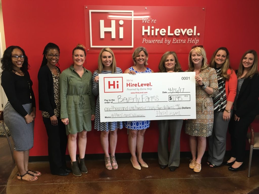 HireLevel Gives Back To Beverly Farm To Help Build A Better Community For Edwardsville, IL and surrounding Metro East
