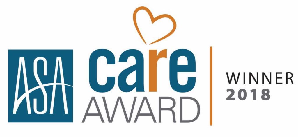 ASA Care Winner 2018 #HireLevelDifference